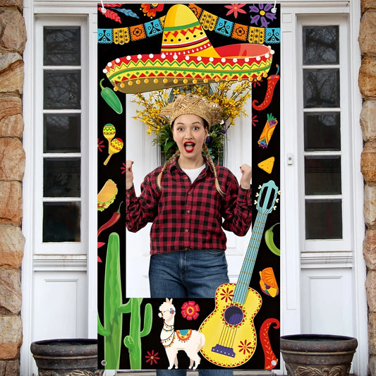 Mexican Theme Fiesta Party Photo Booth