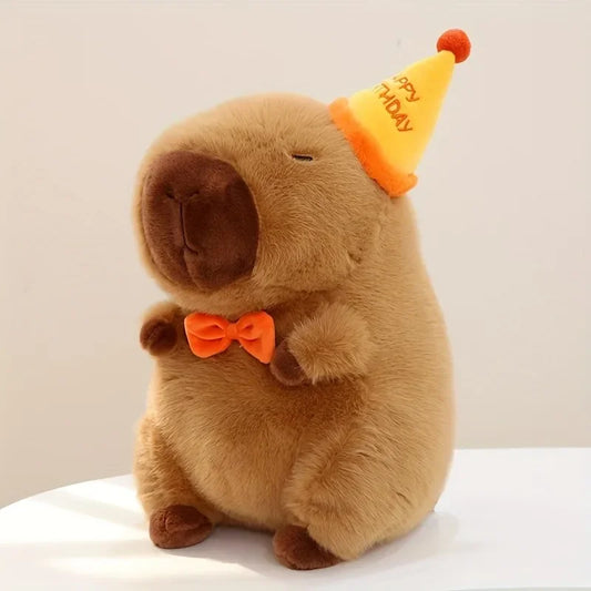 23cm Capybara Plush Doll Soft Fluffy Animal Toy Gift
