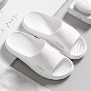 New Fashion Women Slippers Summer Flat Lightweight EVA Home Bathroom Slippers Comfort Massage Couples Indoor Slides Shower Shoes