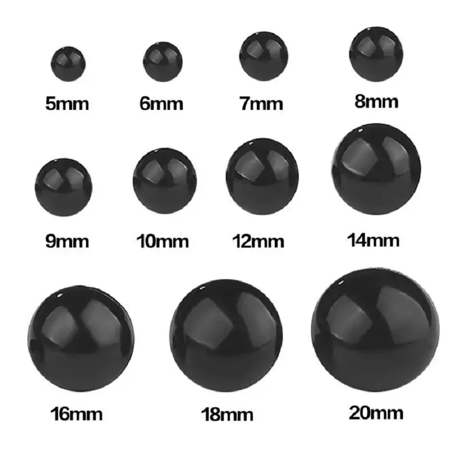 8/10/12/14mm Plastic Safety Eyes For Toys DIY Mix Size Amigurumi Accessories