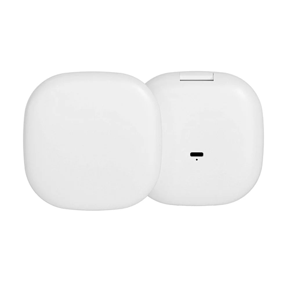 Mini Compact Foldable LED Makeup Mirror with 5x and 10x Magnification Rechargeable and Travel Friendly