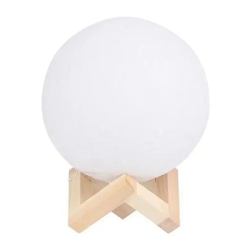 Stunning 3D Moon Lamp Night Light for Energy-efficient Room Dcor