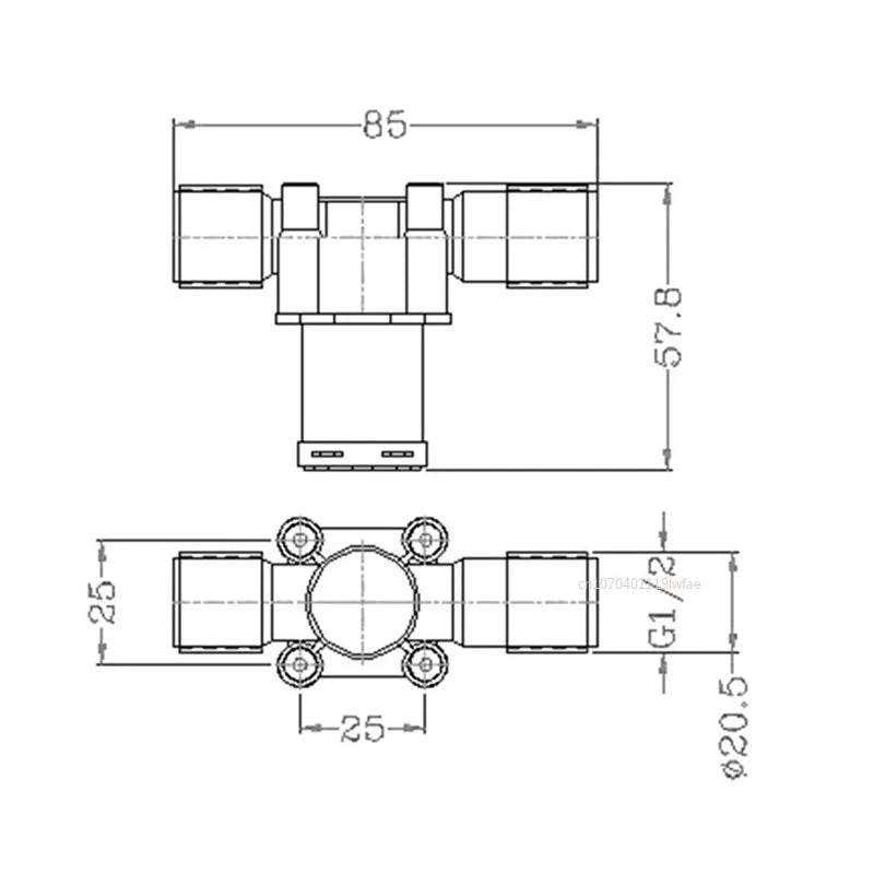 Válvula solenoide con rosca macho de 1/2" 3/4" CA 220 V CC 12 V 24 V Controlador de válvula de control de agua Interruptor Normalmente cerrado Normalmente abierto