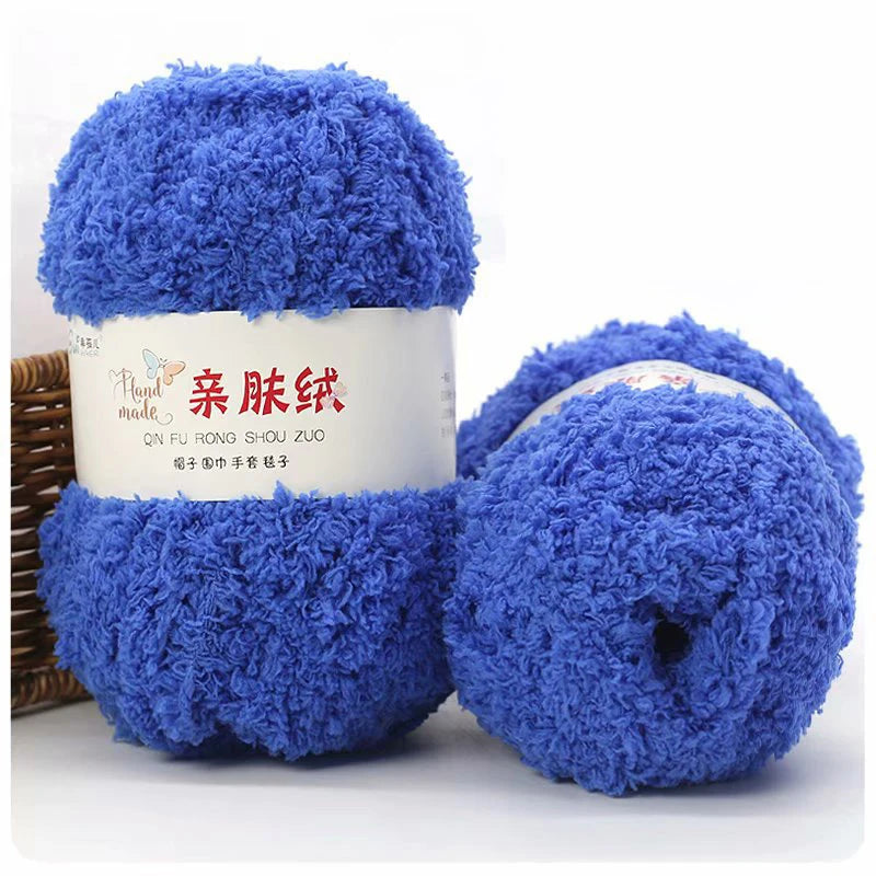 50g/Set Chenille Yarn Soft Coral Velvet for Knitting DIY