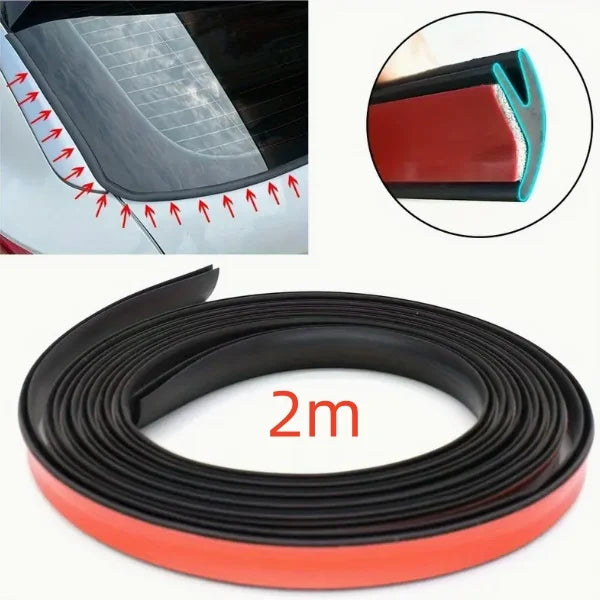 Y Shape Auto Window Gap Protection Car Sealing Strip Rubber Dustproof Waterproof Sound Insulation