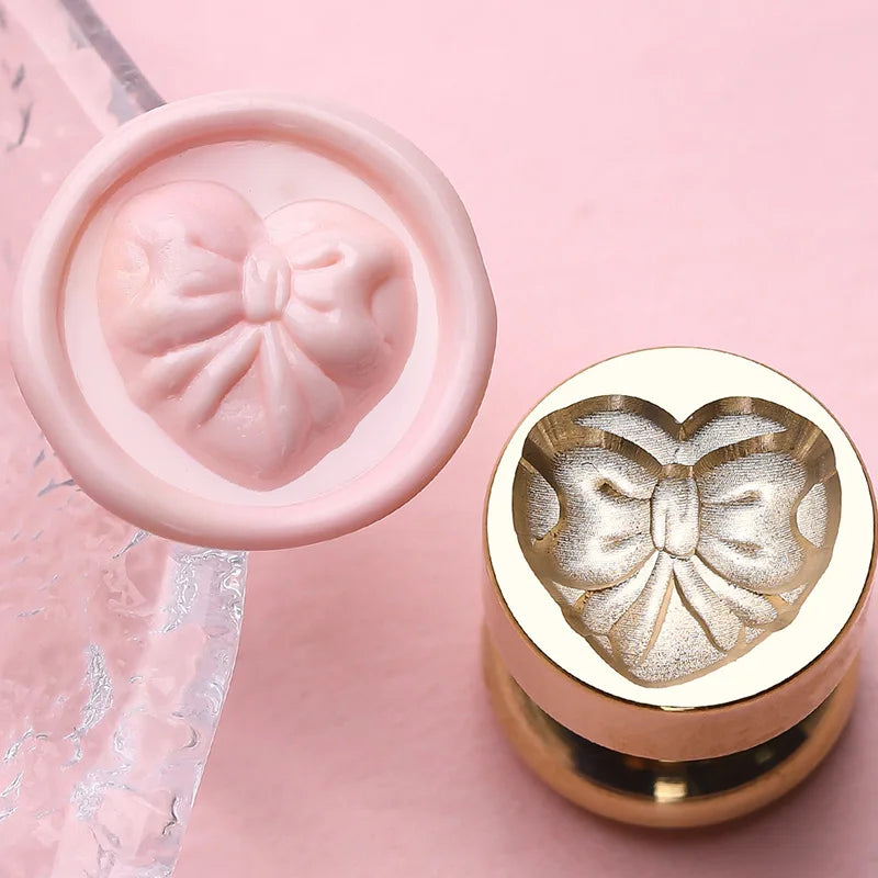 Mini Wax Seal Stamp Cute Animal Head for DIY Craft Invitations