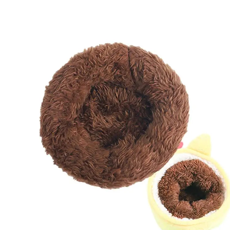 Bird Cotton Nest Coconut Shell Parrot Warm Nest Mat Bird Sleeping Tool with Thickened Edge for Pets Bird Budgie Parakeet