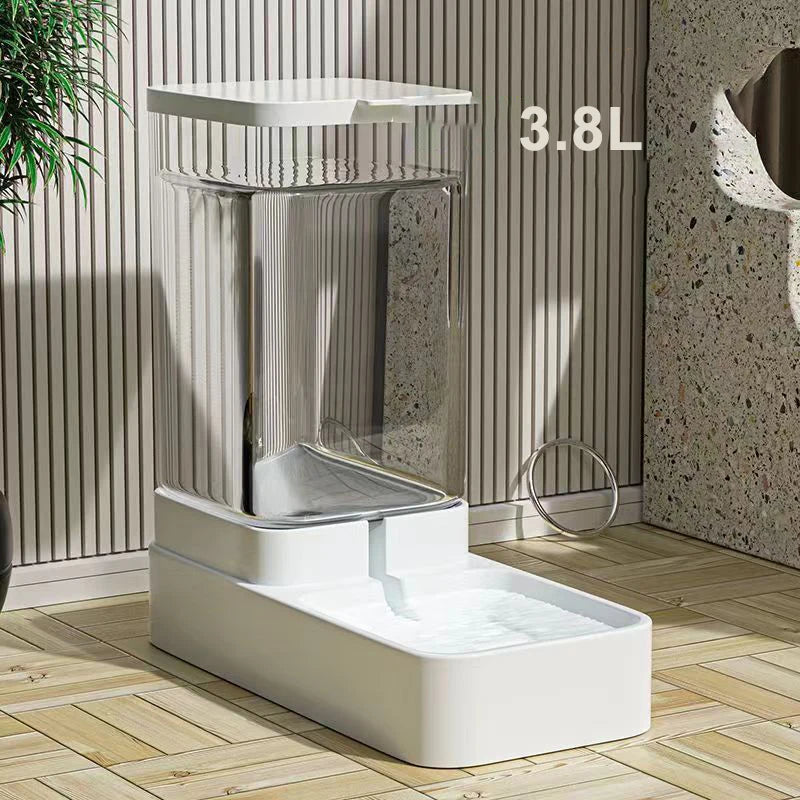 Automatic Pet Feeder Large Capacity Pet Water Dispenser for Dogs Cats Durable Cat Drinker Dog Feeder Food Storage Dispenser