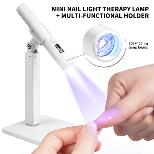 Mini Professional Nail Art UV LED Light Portable Nail Dryer