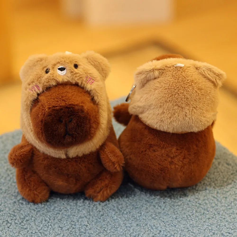Multicolor Capibara Doll 10-13cm Plush Toy Kawaii Gift