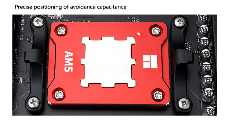 Corrección de flexión de CPU AMDAM5 BCF de Thermalright Instalación de CPU de plataforma AM5 de Deduades Smedo fija