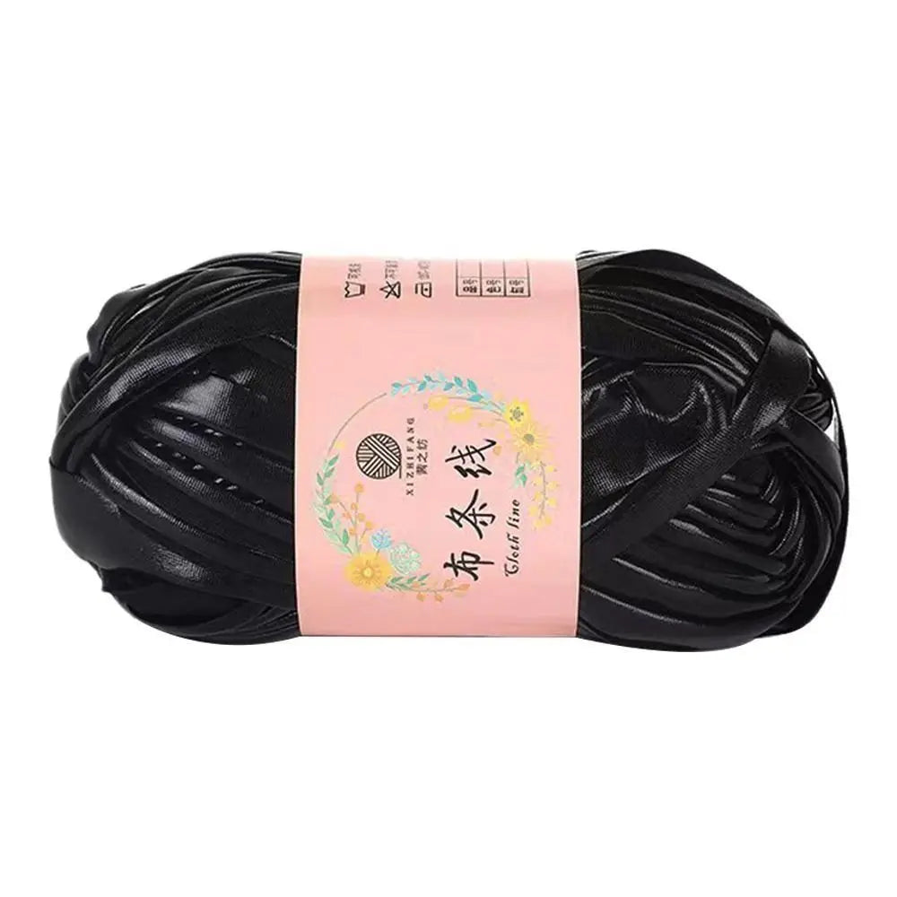 Imitation Leather Crochet Yarn Ball for DIY Hand Knitting