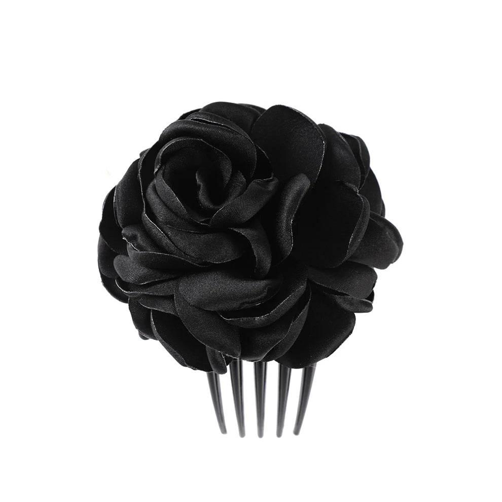 Molans Bridal Flower Hair Combs Wedding Floral Retro Hairpins For Women Barrette Hair Clips Hair Accessories Headwear