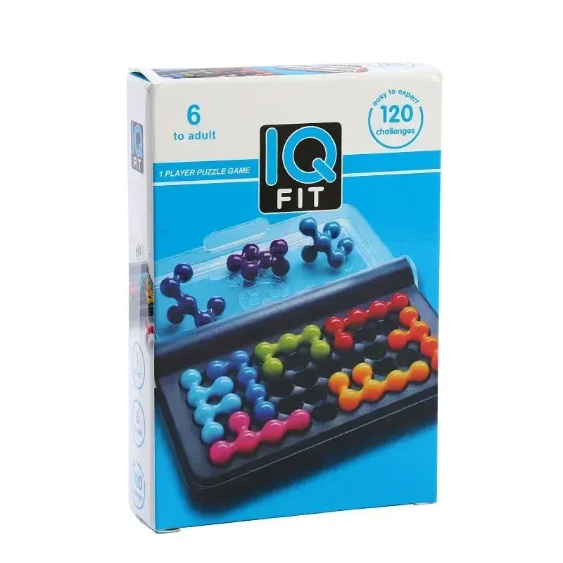120 Challenges IQ 3D Puzzle Board Game Classic Montessori Toy