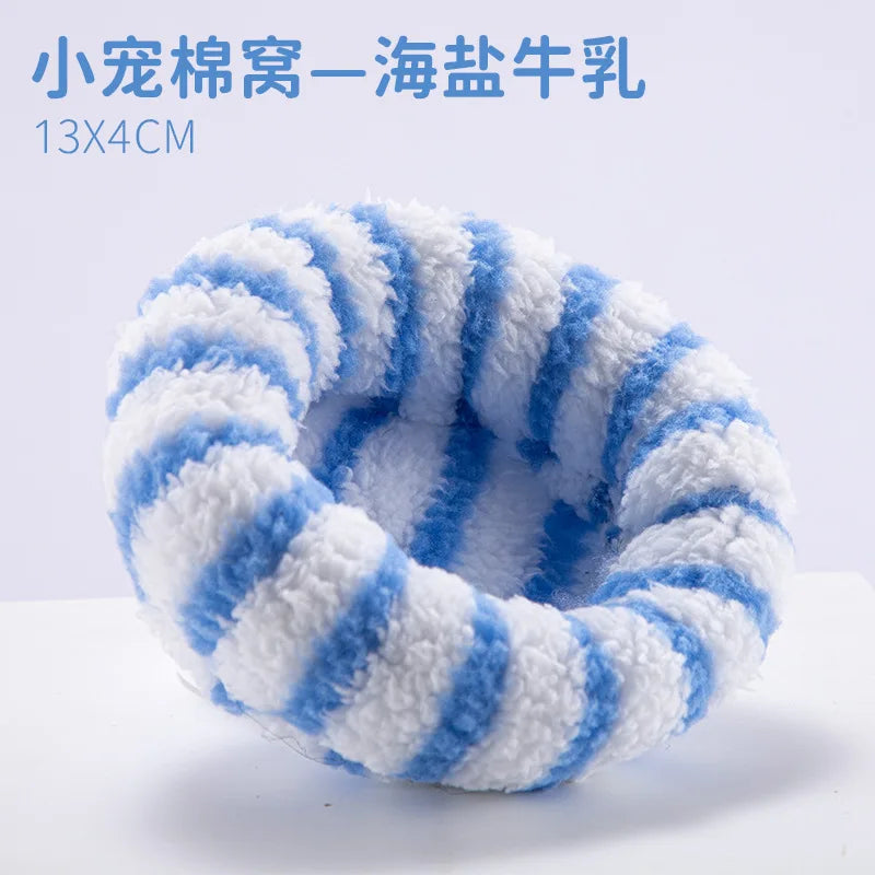 Hamster Beds Hamster Hideout for Guinea Pig Accessories Hamster Cage Rodents Hammock Rabbit Bed House Supplies צעצועים לאוגר