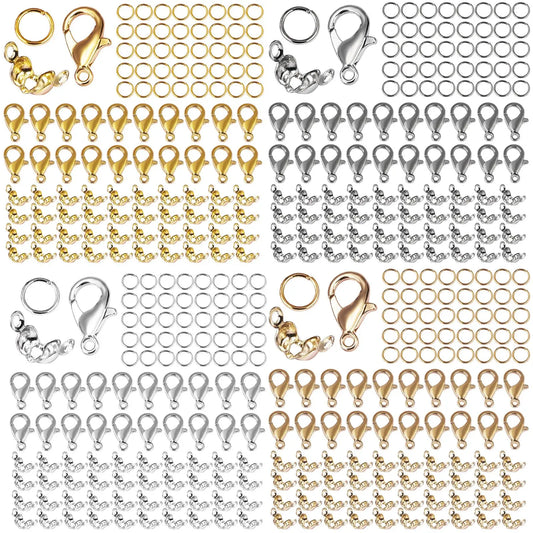 100Pcs Alloy Lobster Clasp Set for DIY Jewelry Making Supplies