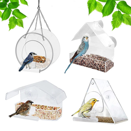 Bird Feeder Foot Feeding Tool Outdoor Bird Feeder Hanging Nut Feeding Multiple Hole Dispenser Holder Food Container