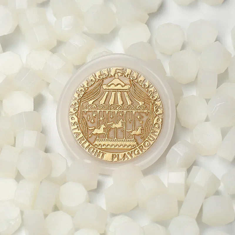 100Pc Retro Sealing Wax Seal Stamp Wax Beads for DIY Invitations