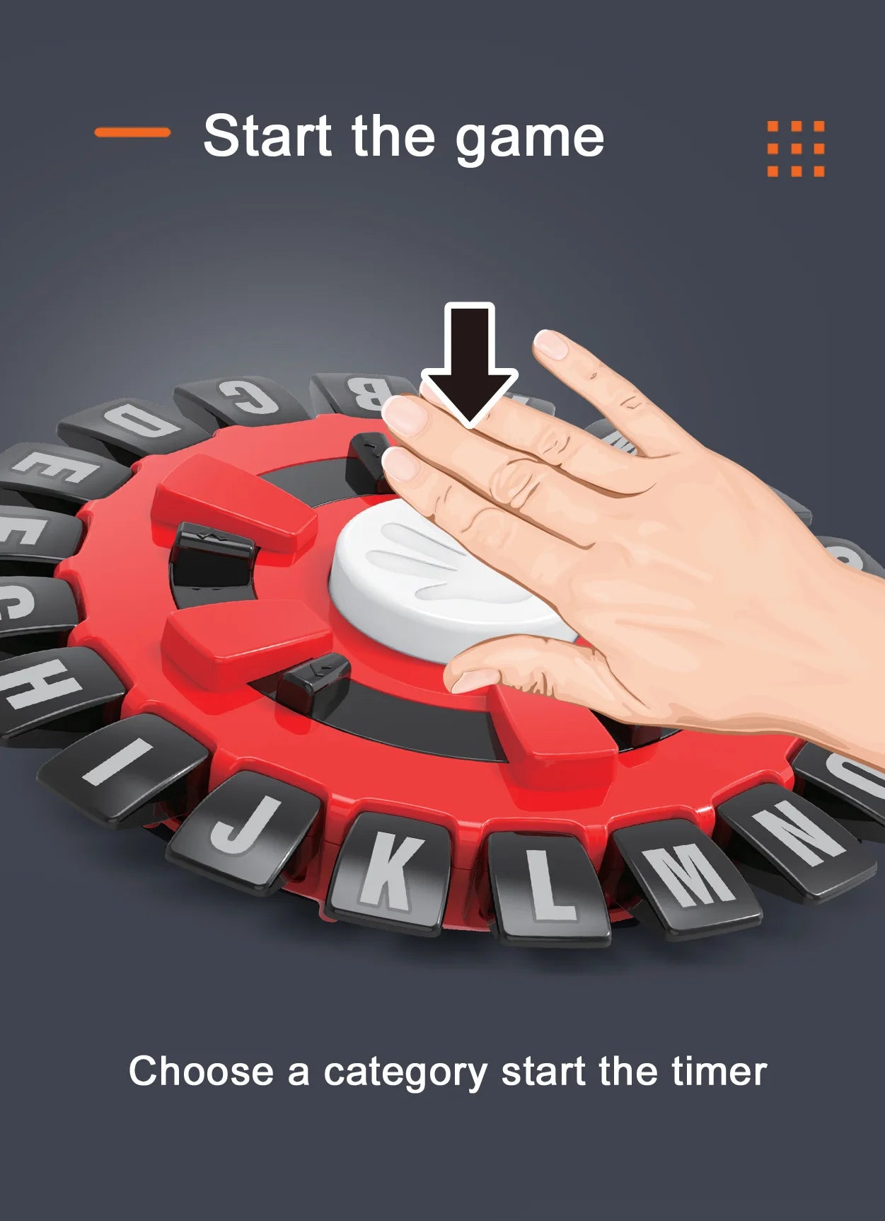 BastaSpanish Word Game English Version Fast-Paced Family Fun