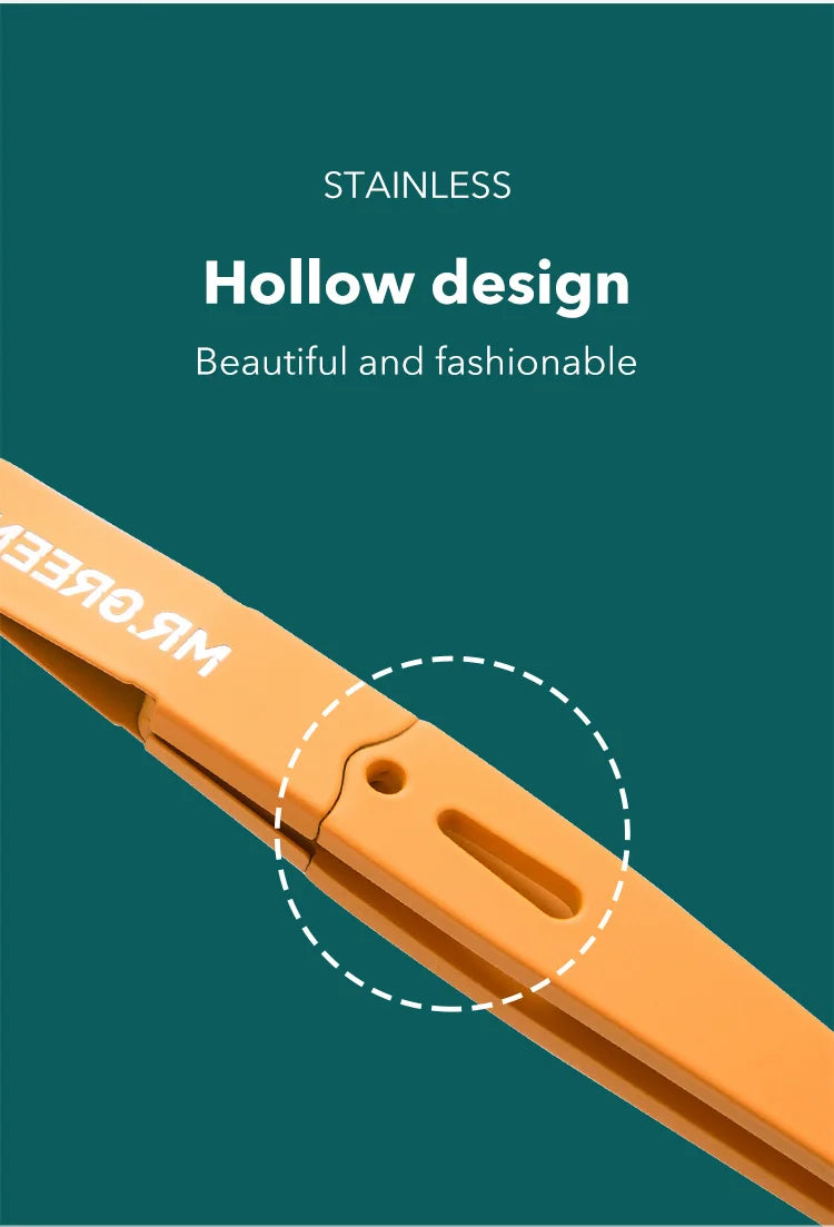 MR Green Stainless Steel Slanted Eyebrow Tweezers Colorful Beauty Tool for Precision Hair Removal