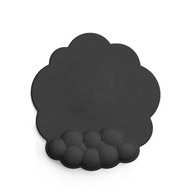 Mouse pad with wrist rest keyboard cloud anti-slip memory foam desktop office gamer mouse wrist rest