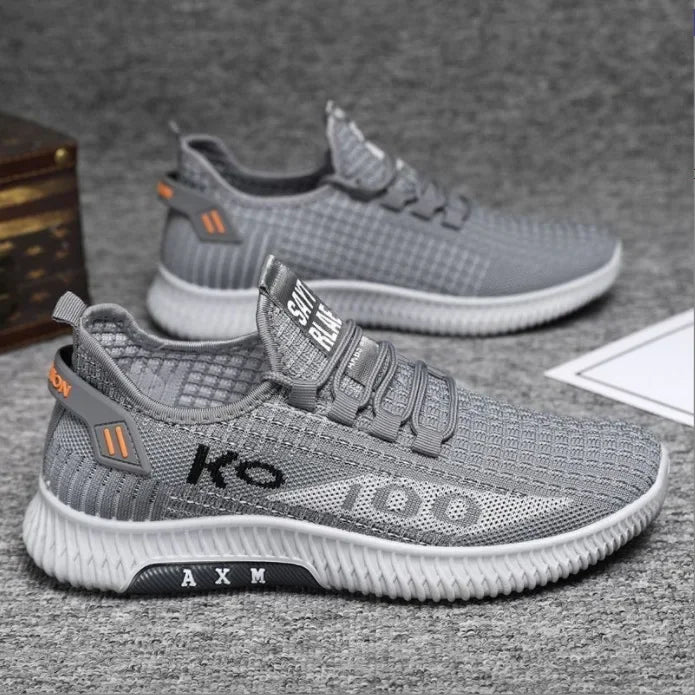 Breathable Mesh Sneakers Comfortable Casual Sport Shoes Fashion Shoes Lightweight Deodorant Outdoors Shoes Plus Size 39-44