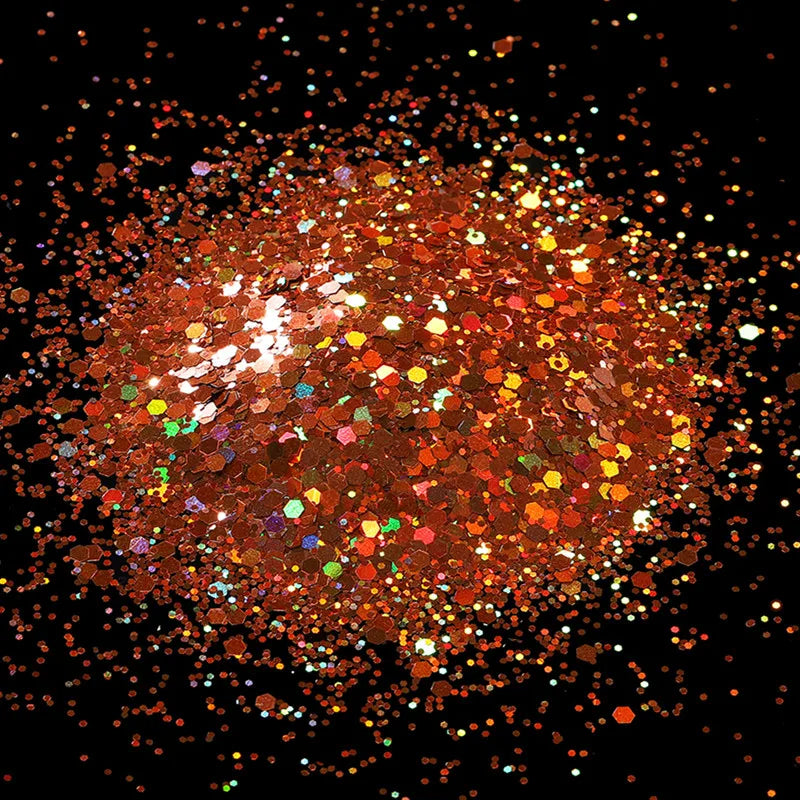 10g Holographic Hexagon Chunky Glitter for Epoxy Resin Art