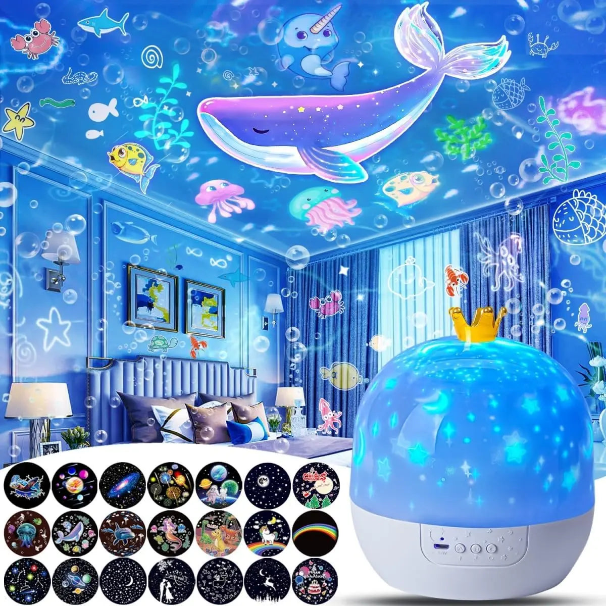 Star Galaxy Projector 21 in 1 Starry Sky Atmosphere Lamp