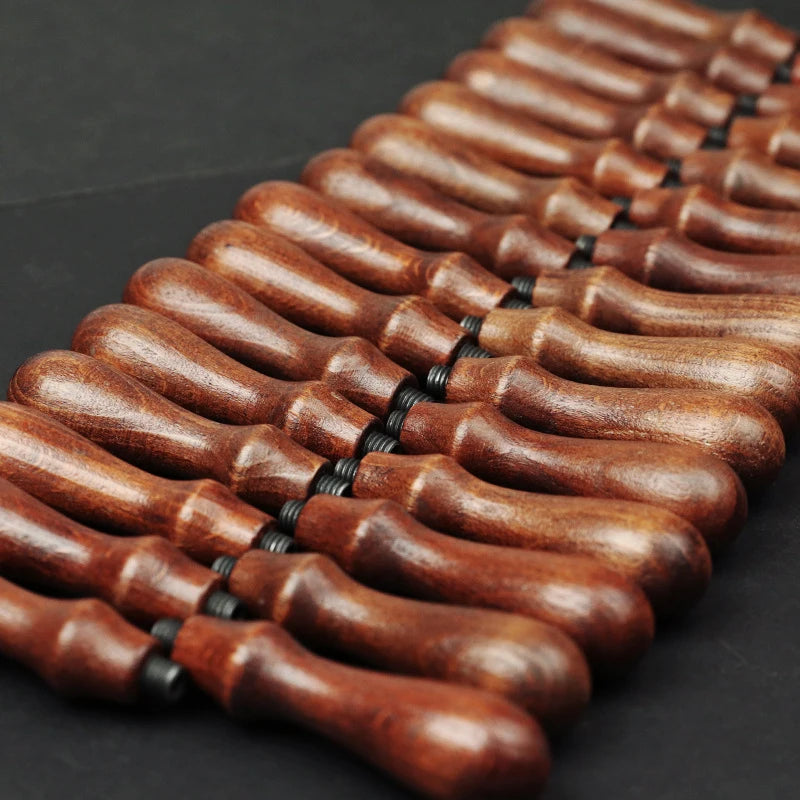 1 Pcs Lacquer Seal Wooden Handle Wax Tool Retro Roller Stamp