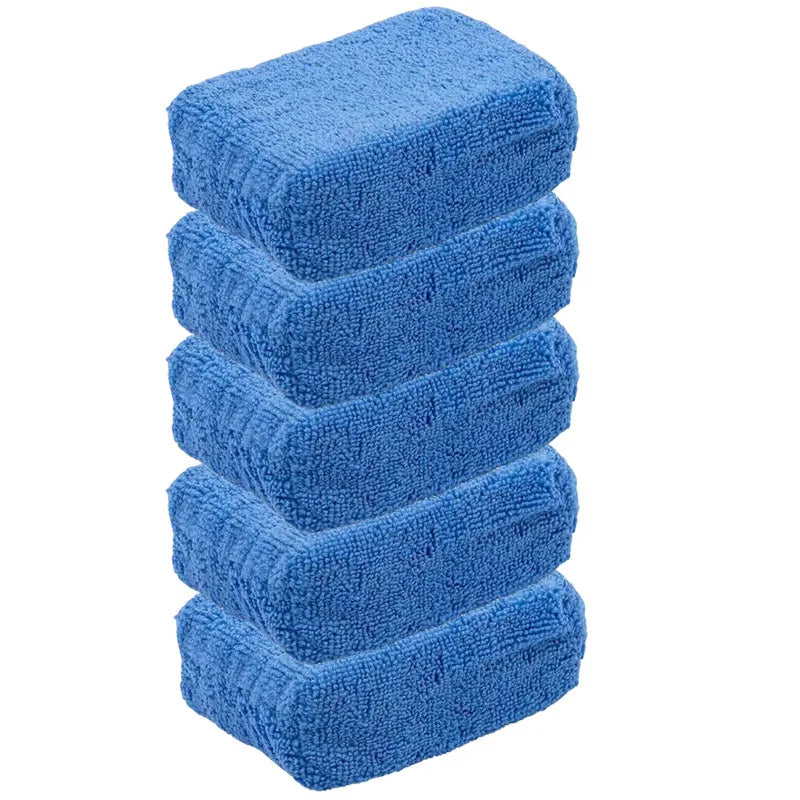 Car Wax Applicator Pads Set of 20 Microfiber Polishing Sponges Soft Foam for Auto Detailing and Paint Care