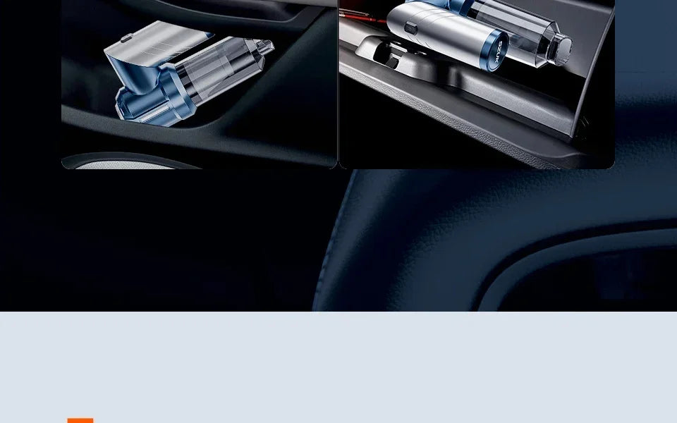 Cordless Mini Handheld Car Vacuum Cleaner with Strong Suction for Effortless Cleaning