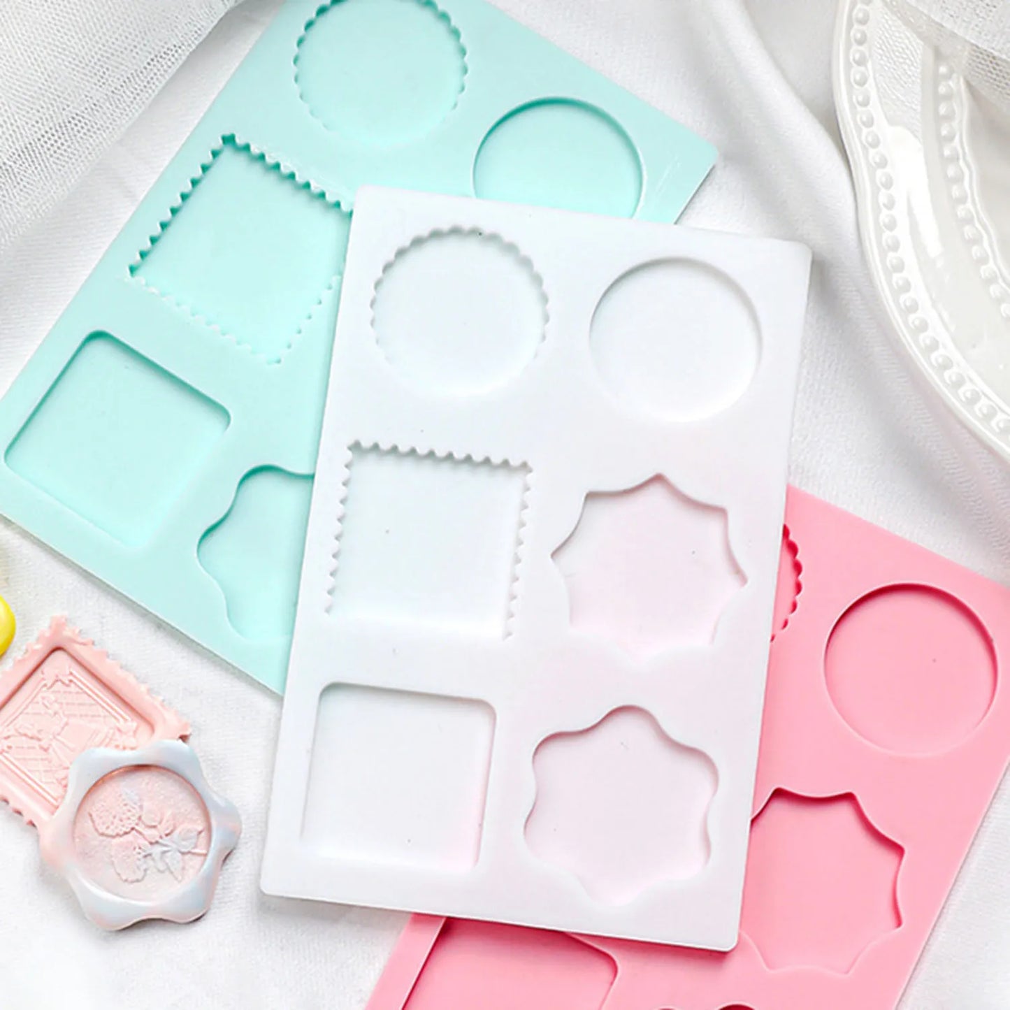 Wax Seal Stamp Silicone Mold Pad for 25mm Stamp Craft Tools