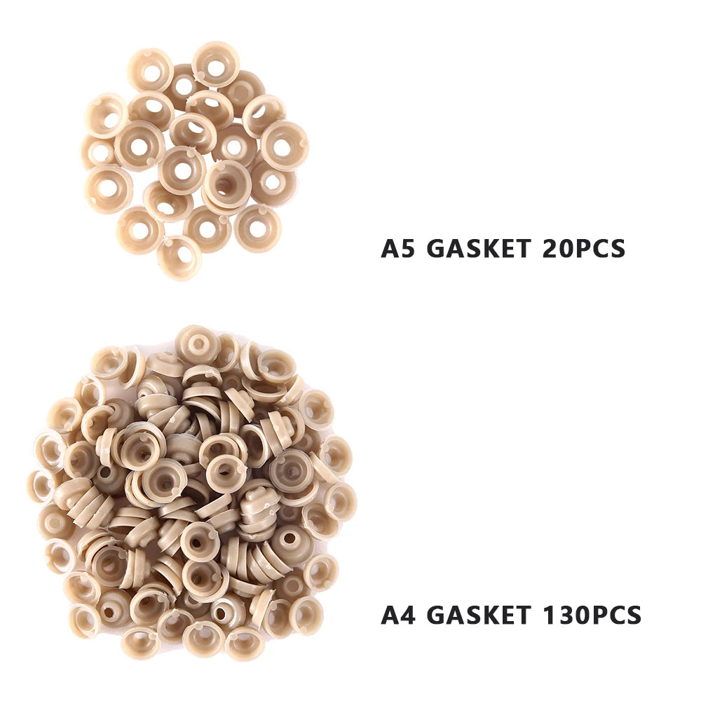 150/500 Pcs Doll Making Eyes Black Multiple Sizes for DIY Plush Toys and Crafts