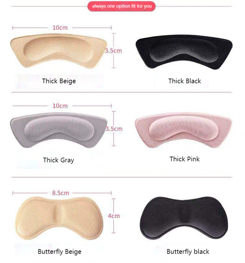 Women Insoles for Shoes High Heel Pad Adjust Size Sticker Pain Relief Foot Care Insert Forefoot Pads for High Heels Half Insoles