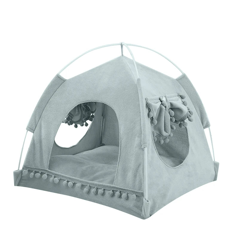 Pet Cat Tent Summer Cave Hut Cat Sleep House For Kitten Puppy Playpen Cage Basket Cat Nesk Kennel Small Dog House Bed Chihuahua