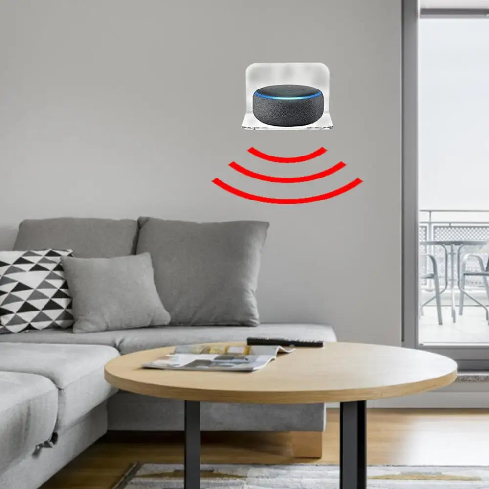 Wall Mounted Storage Holders Vinyl Acrylic Display Shelf Rack