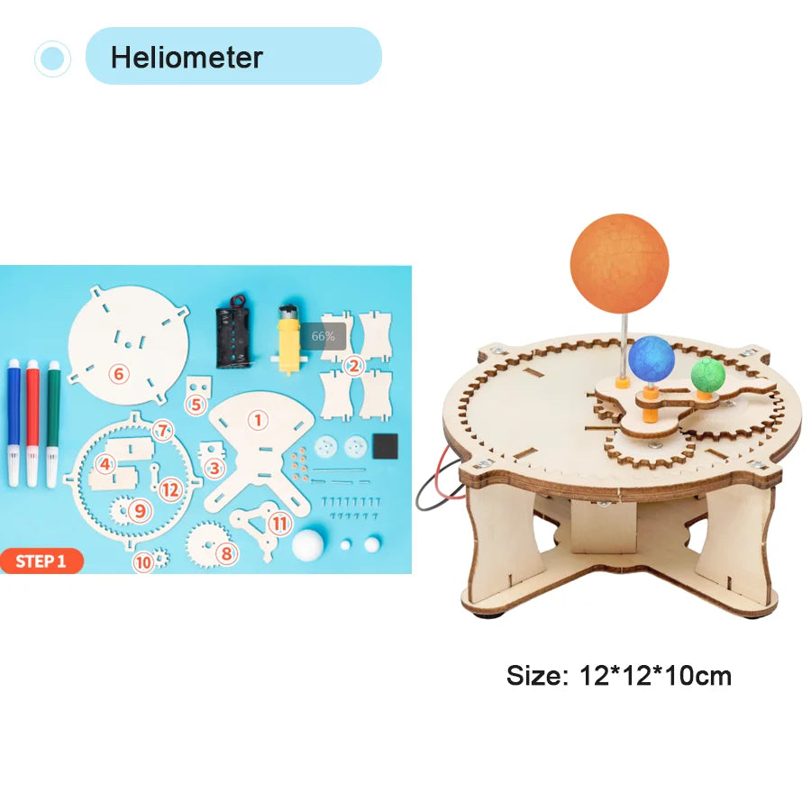 DIY Physical Model Science Experiment Educational Toy for Kids