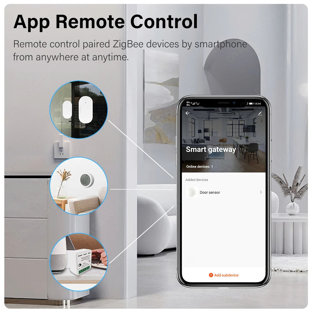 Tuya ZigBee Multi-mode Gateway Hub Smart Home WiFi Bridge Bluetooth Mesh Smart Life Remote Control Works With Alexa Google Alice