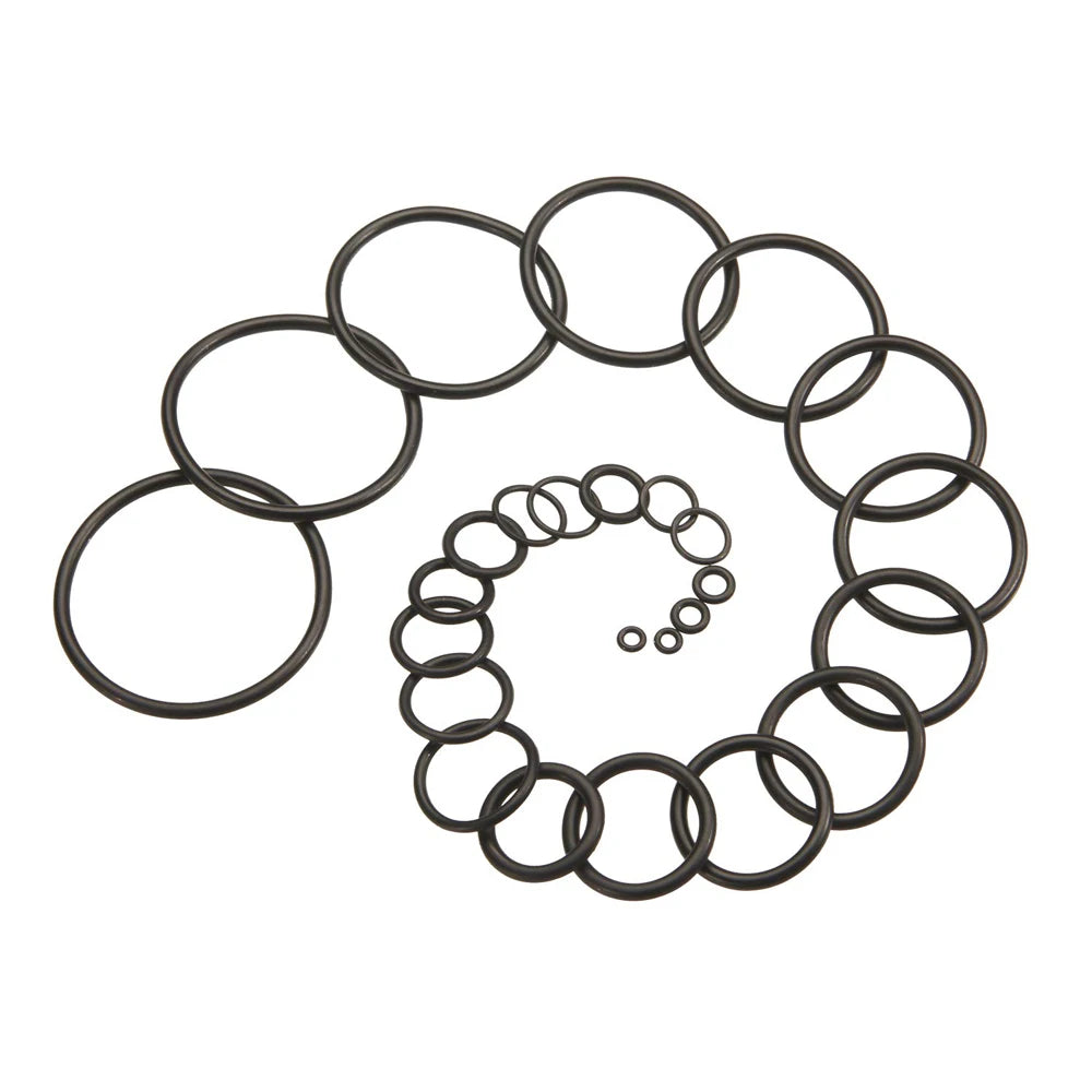 419PCS Universal O-Ring Assortment Set with 32 Sizes Nitrile Rubber Seals for Plumbing Automotive and Faucet Repairs