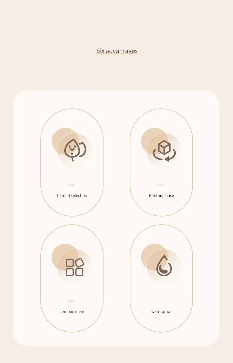 Makeup Brush Holder with Lid Diamond Birdcage 360 Rotating Organizer