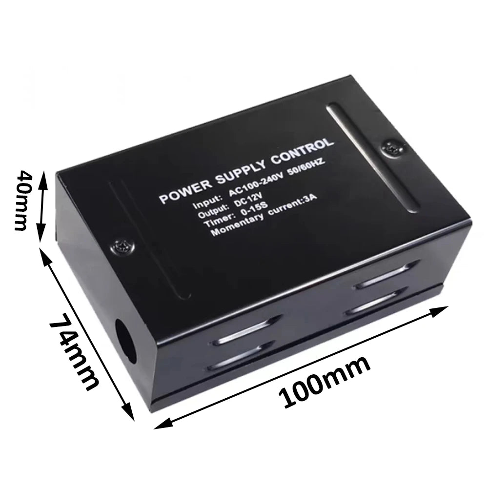 DC 12V Door Access Control Power Supply Switch 3A 5A for Electric Lock RFID Fingerprint Systems