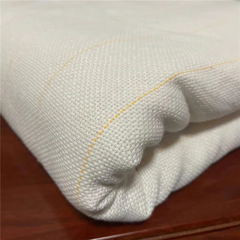 Monk Cloth Tufting Fabric with Marked Lines for DIY Garment and Carpet Making High-Quality 100 Percent Cotton Needlework Tool