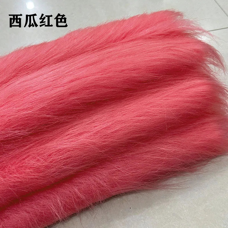 35 Colours 12cm Soft Imitation Plush Fur Fabric for DIY Photo Props Decorative Backgrounds Plush Mats and Animal Toys