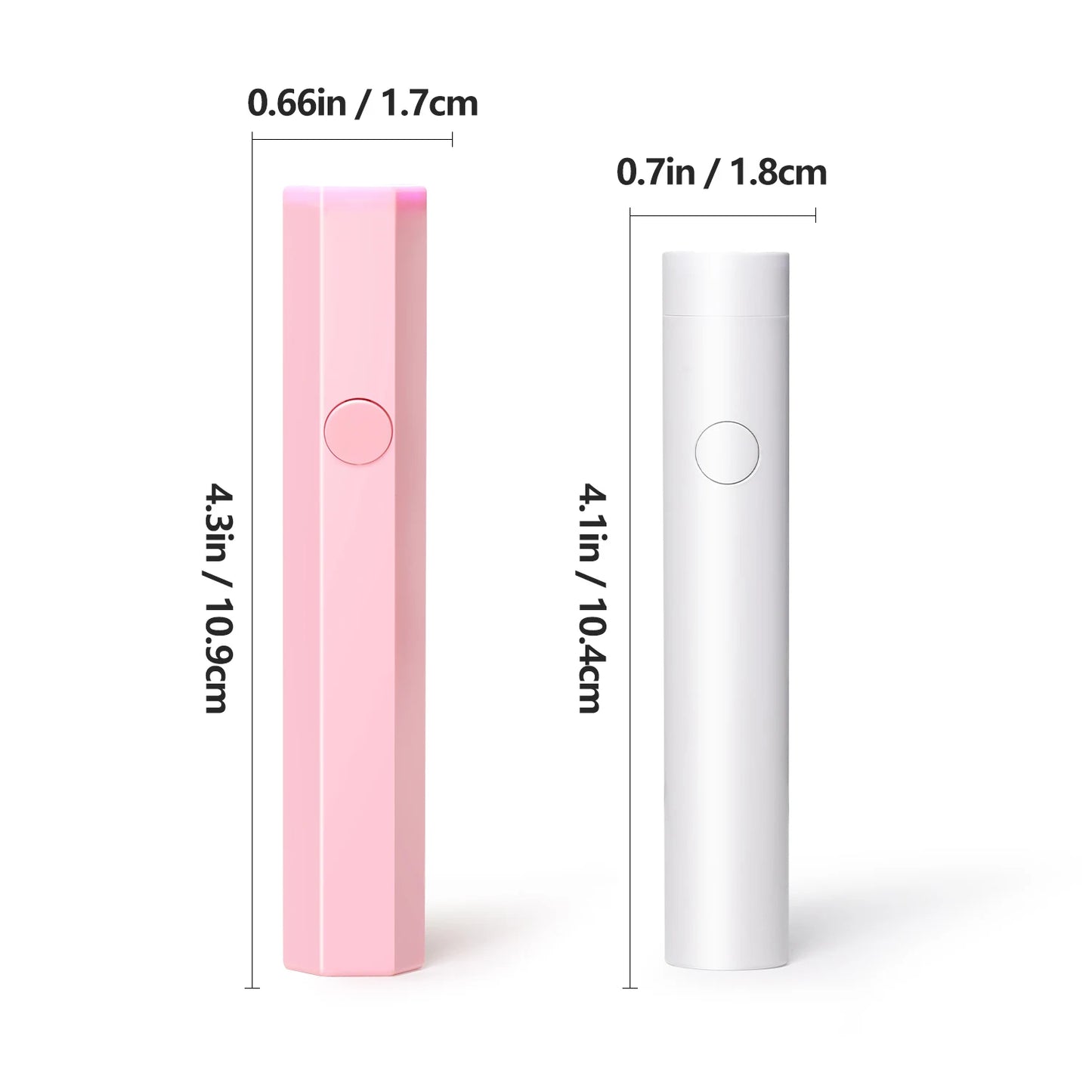 LULAA Handheld UV Light For Gel Nails Dryer Portable Lamp