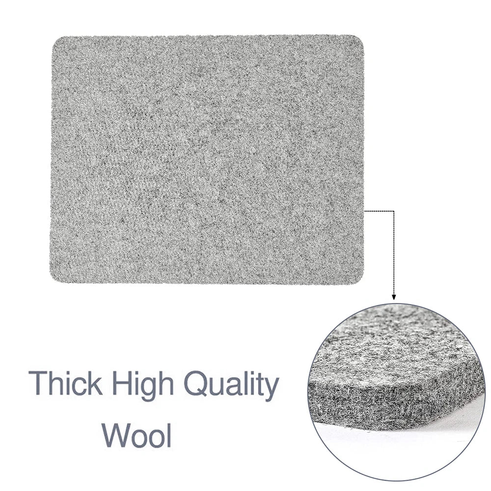 Wool Pressing Mat for Quilting and Sewing High Temperature Ironing Pad Felt Pressing Mat for Home Use