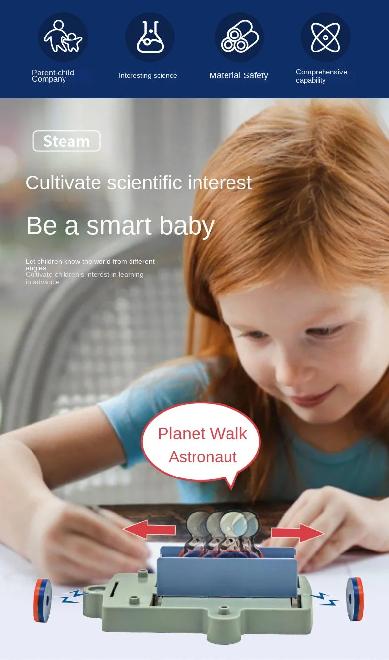 Children's Magnetic Magnet Set 12 in 1 Educational Science Toys for Parent-Child Interactive Learning