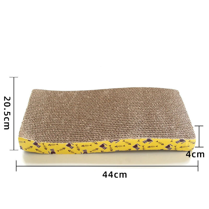 Cat Toys Pet Cat Scratching Board Corrugated Cardboard Pad Grinding Nails Interactive Protecting Furniture Cats Scratcher Toy