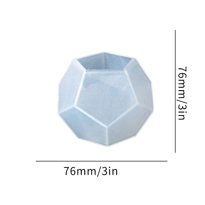Cuboid Cube Resin Mold Silicone DIY Jewelry Tray Casting Accessories