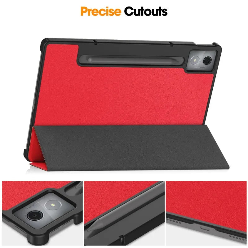 Smart Case for Lenovo Xiaoxin Pad Pro 12.7 Inch 2025 Folding Flip Stand with Auto Sleep Feature Tablet Cover