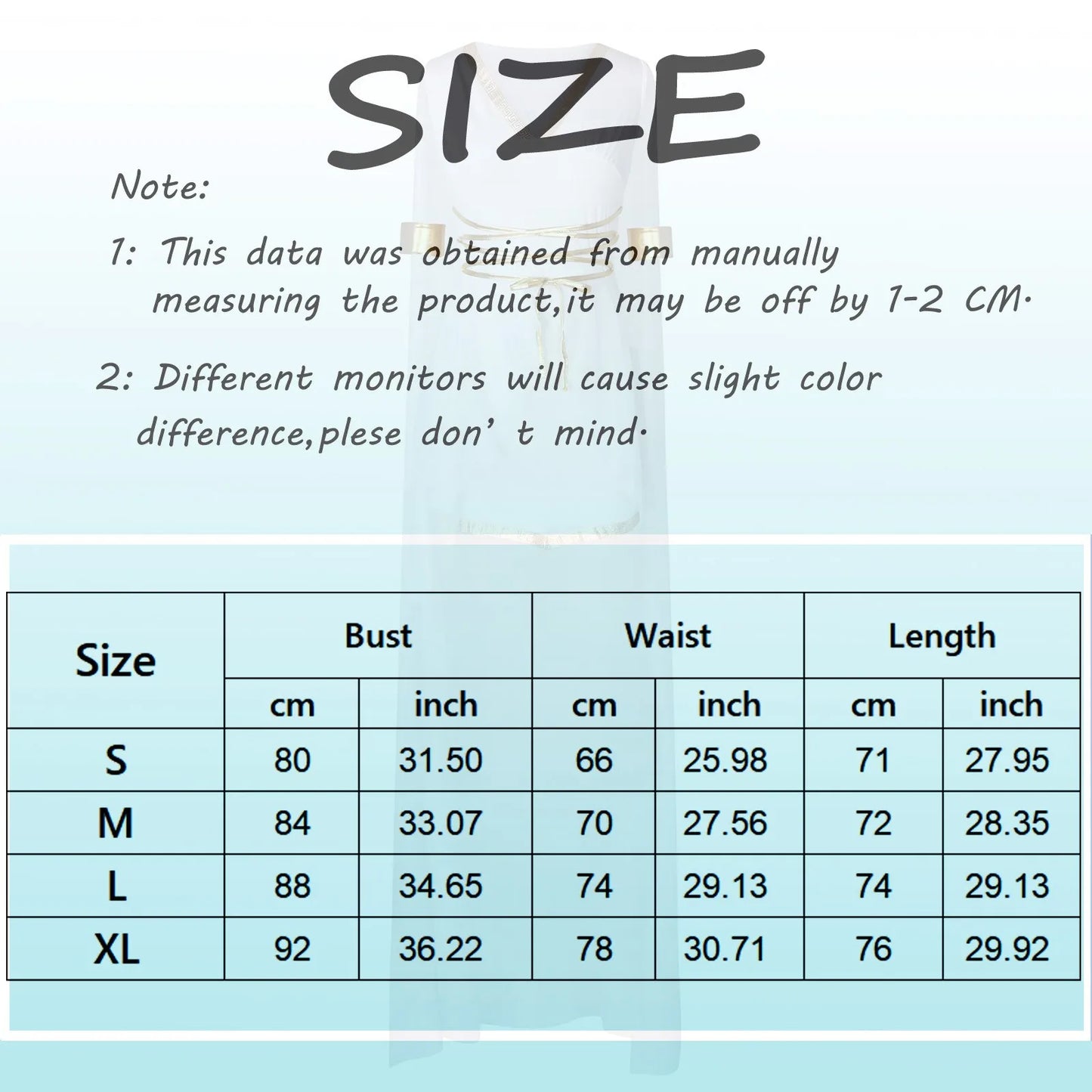 Womens Greek Costume Halloween Dress Solid Color Chiffon Shawl Slimming Up The Waist Skirt New European American Models Skirt